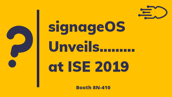 signageOS Unveils….at ISE 2019 – News