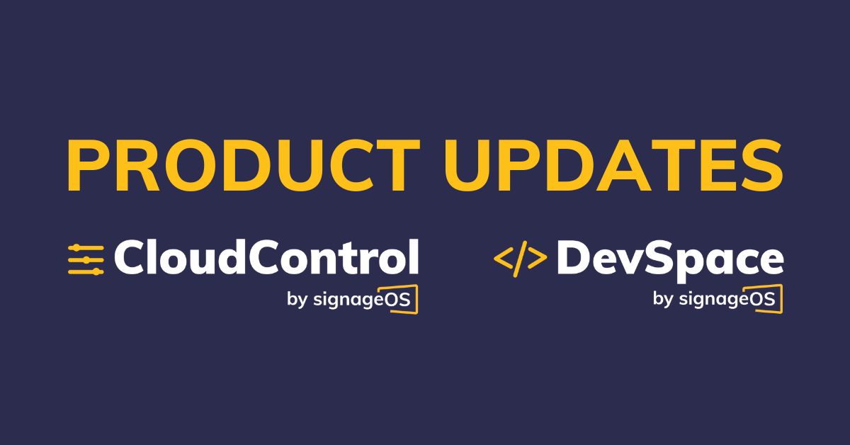 PRODUCT UPDATES